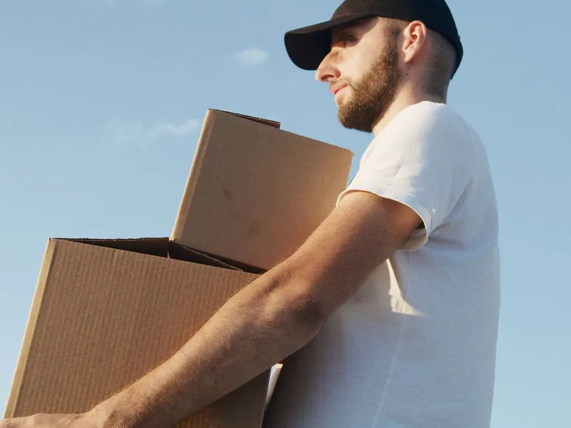 Delivery truck